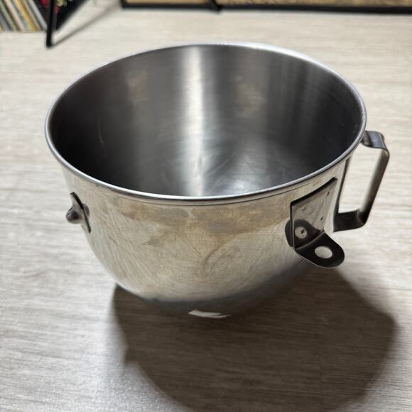 KitchenAid 5 Quart Bowl-Lift Polished Stainless Steel Bowl with Flat Handle - Picture 1 of 5